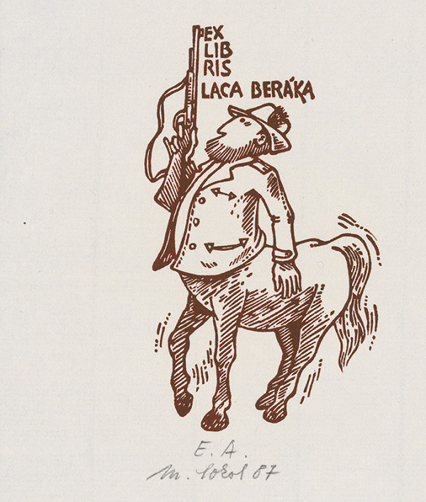 Milan Sokol – Ex libris Laca Beráka 