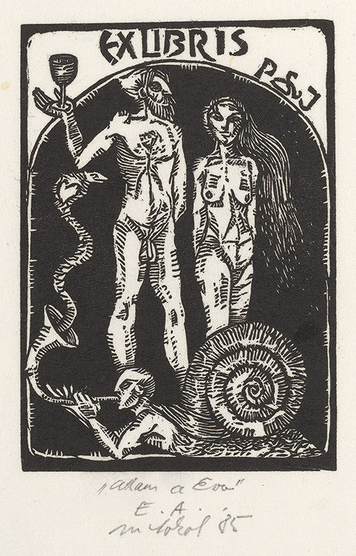 Milan Sokol – Ex libris Peter a Jula 