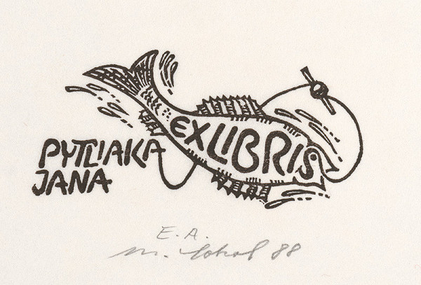Milan Sokol – Ex libris pytliak Jano 