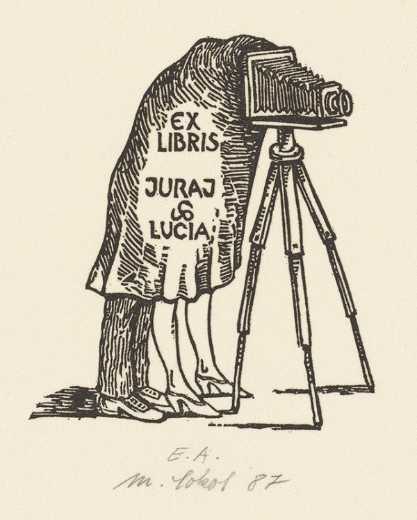 Milan Sokol – Ex libris Juraj a Lucia 