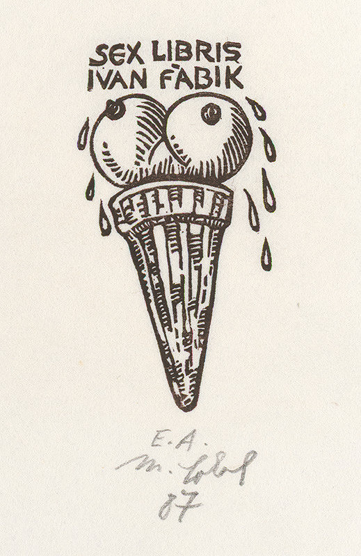 Milan Sokol – Ex libris I.Fábik 