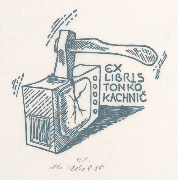 Milan Sokol – Ex libris Tonko Kachnič 