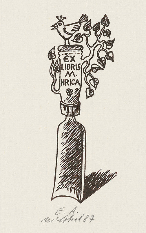 Milan Sokol – Ex libris M.Hrica 