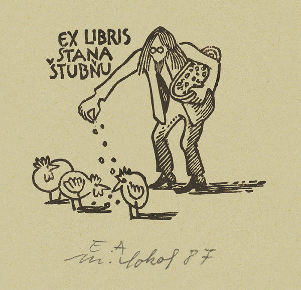 Milan Sokol – Ex libris S.Štubňu 