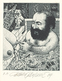 Dušan Polakovič – Ex libris Igor Ševčík 