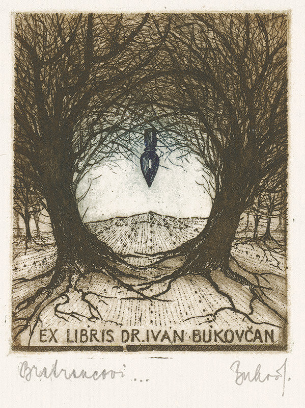 Júlia Buková – Ex libris dr. Ivan Bukovčan