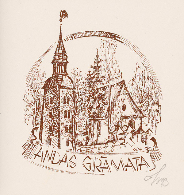 Vilnis Resnis – Ex libris Andas Gramata 