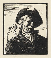 Fedor Klimáček – S papagájom 