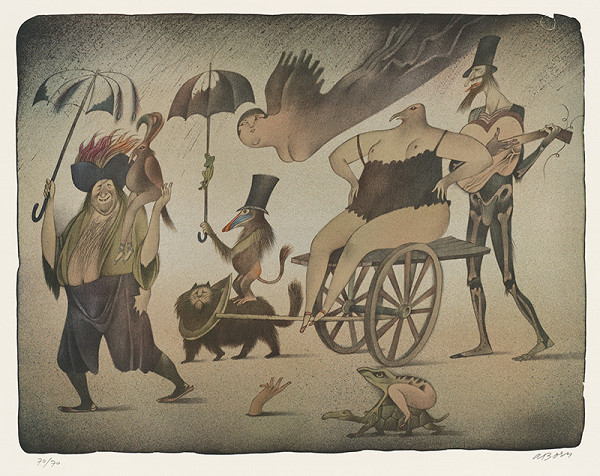 Adolf Born – Pochod komediantú 