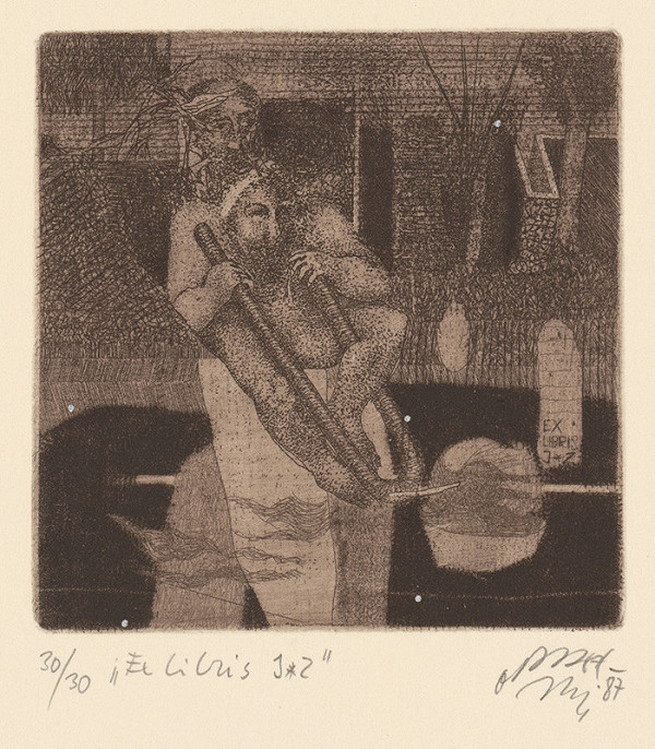 Juraj Oravec – Ex libris J.Z. 