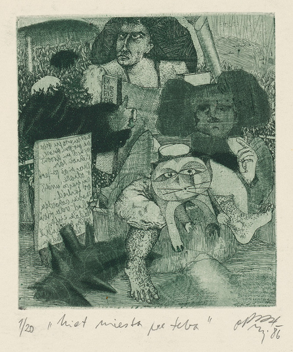 Juraj Oravec – Ex libris B.G. 