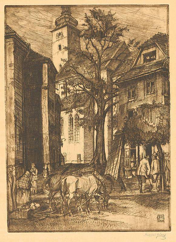 Gejza Angyal – Mestský hrad v Banskej Bystrici 