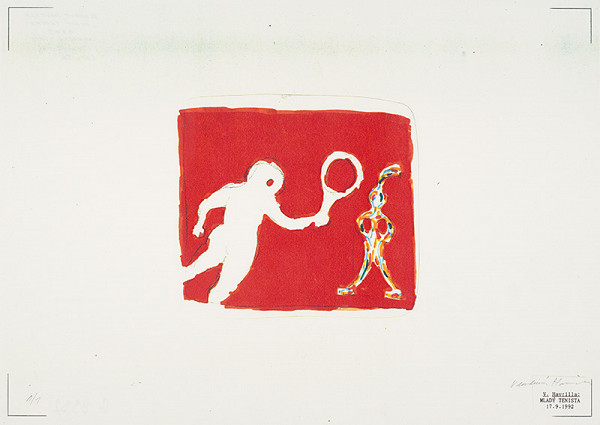 Vladimír Havrilla – Mladý tenista 