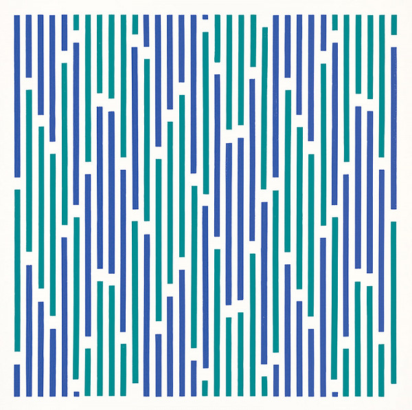 Horst Bartnig – 72 prerušení 72 čiar v 2 farbách