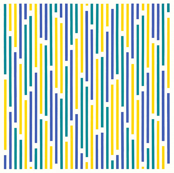 Horst Bartnig – 72 prerušení 72 čiar v 3 farbách 