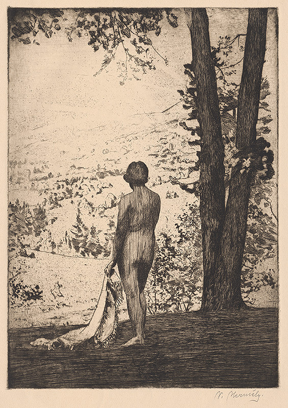 Viktor Hermély – Po kúpeli 