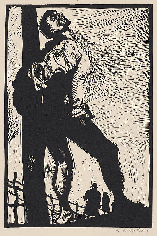 Vincent Hložník – Pri stĺpe 