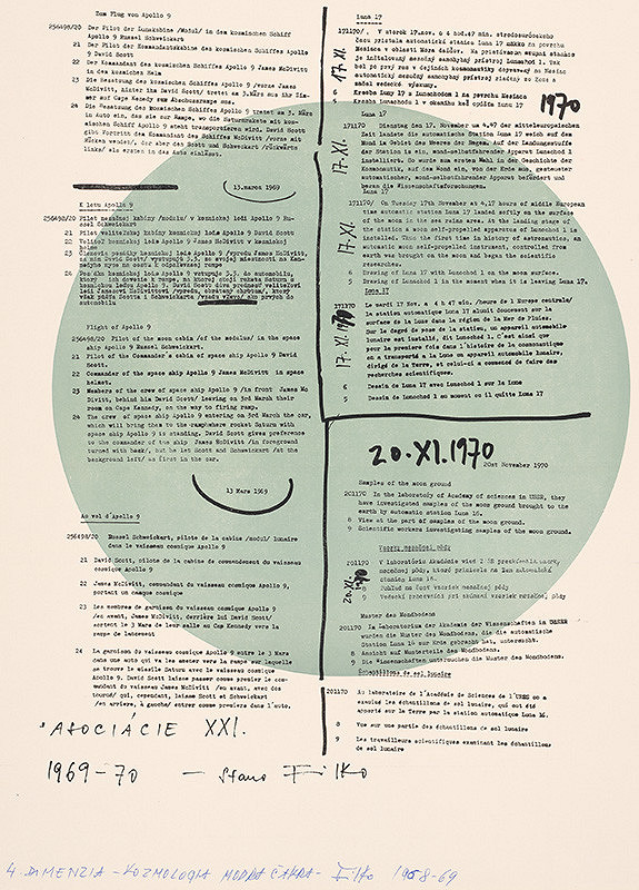 Stanislav Filko – Asociácie XXI. 1969-70