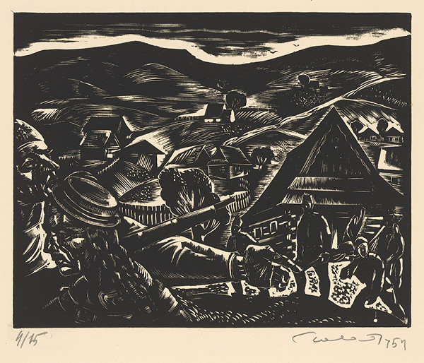 Július Szabó – Partizánsky kraj 