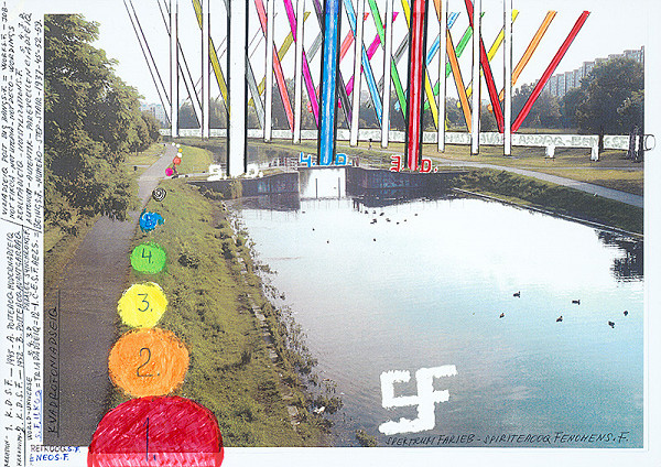 Stanislav Filko – RETROOQS.F. (projeketart k projektu 12 farieb skutočnosti – RETRQ = HAPPSOCSF, Bratislava, Petržalka) 