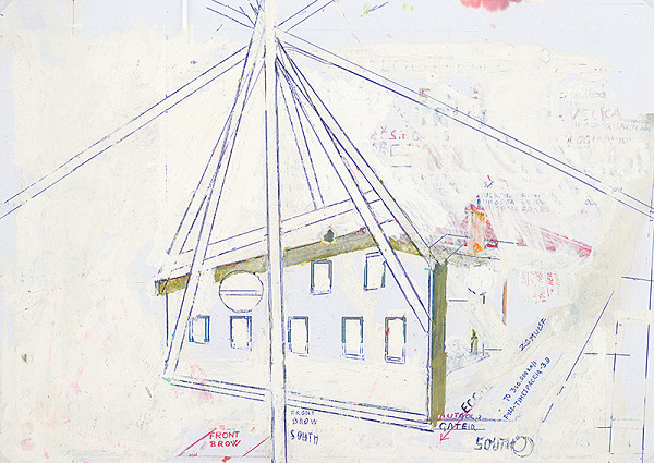 Stanislav Filko – Bez uvedenia názvu (projektart Noemova Archa pre Veľkú Hradnú) 