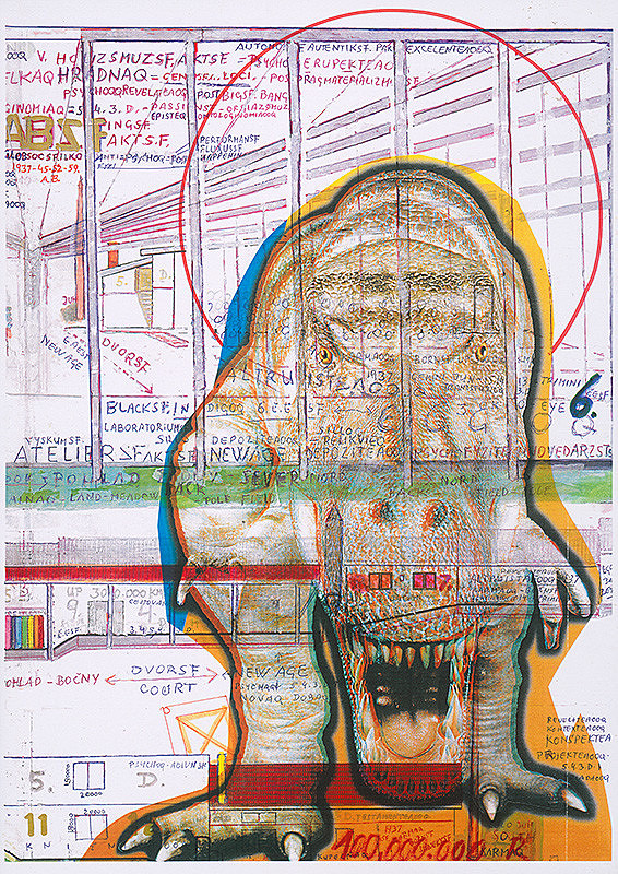 Stanislav Filko – Bez uvedenia názvu (projektart Noemova Archa pre Veľkú Hradnú) 