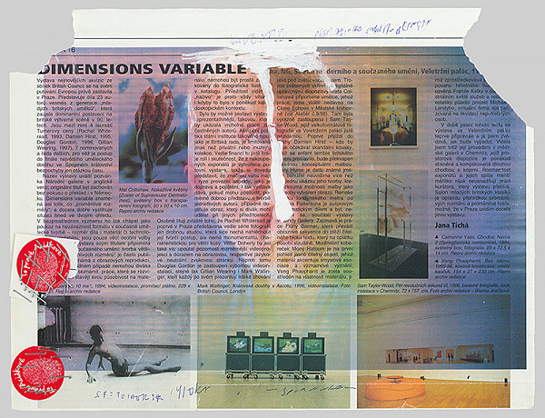 Stanislav Filko – Bez uvedenia názvu (projektart To pravé acidkové) 