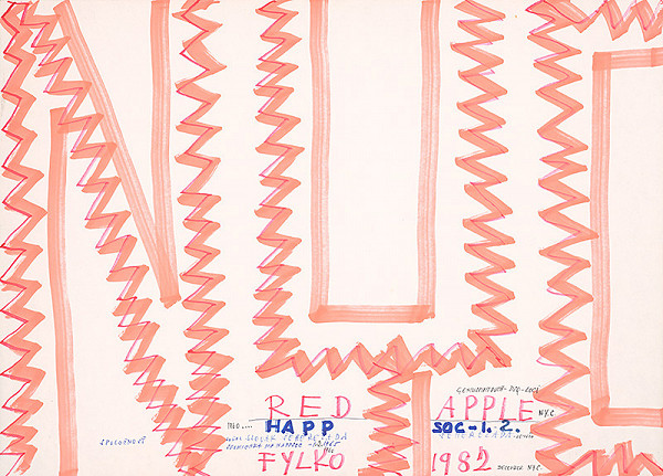 Stanislav Filko – NYC (RED APPLE – HAPP SOC – 1. – 2. – FYLKO 1982 (časť názvu) 