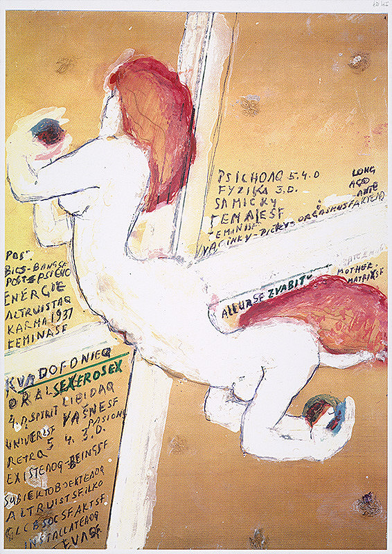 Stanislav Filko – Bez uvedenia názvu  (PSICHOAQ 5.4.D. – FYZIKA 3.D. – SAMIČKY _ FEMALESF. – FEMINISF – VAGINKY – PIČKY – ...) 