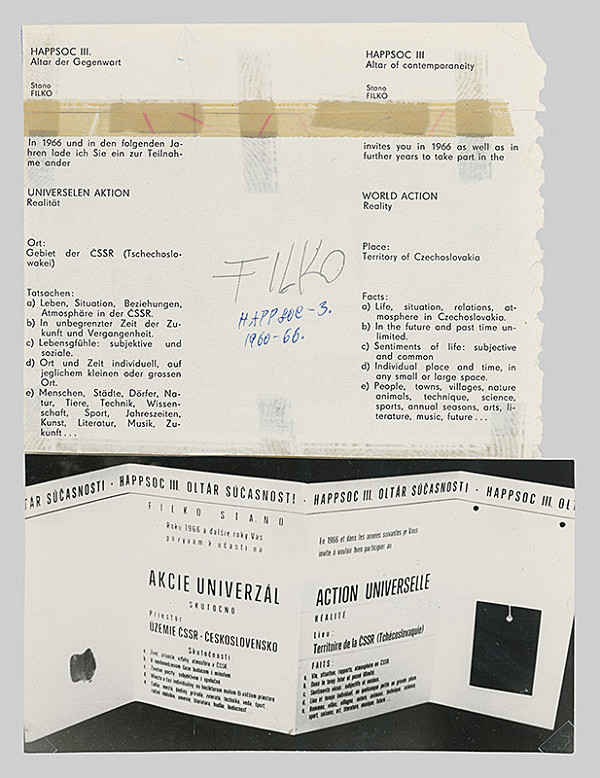 Stanislav Filko – HAPPSOC III. (pozvánka do ČSSR), (časť názvu)   
