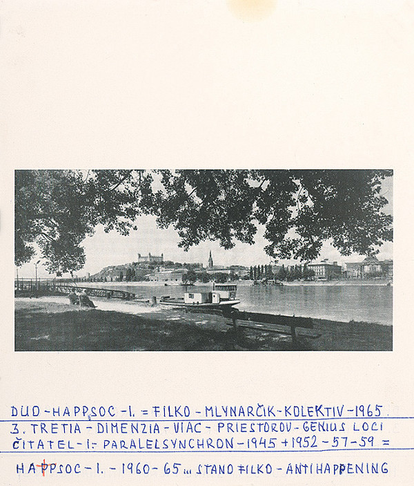 Stanislav Filko – HAPPSOC – 1. – 1960-65 – ... STANO FILKO - ANTIHAPPENING (časť názvu) 
