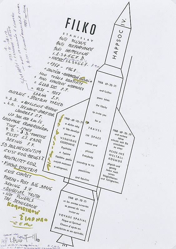 Stanislav Filko – Bez uvedenia názvu (pozvánka na Happsoc IV.)  
