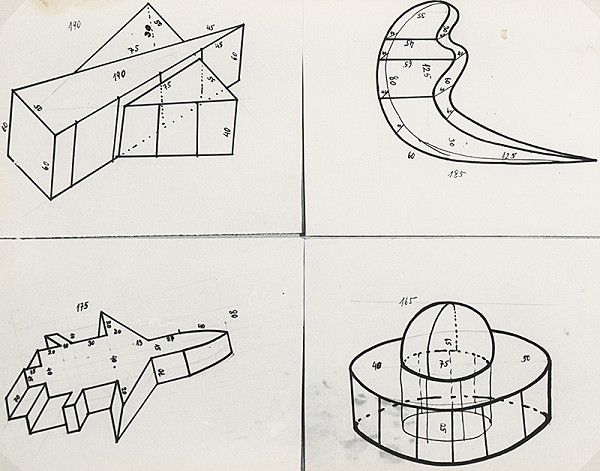Stanislav Filko – Lavice sochy – objekt – MODRÉ    