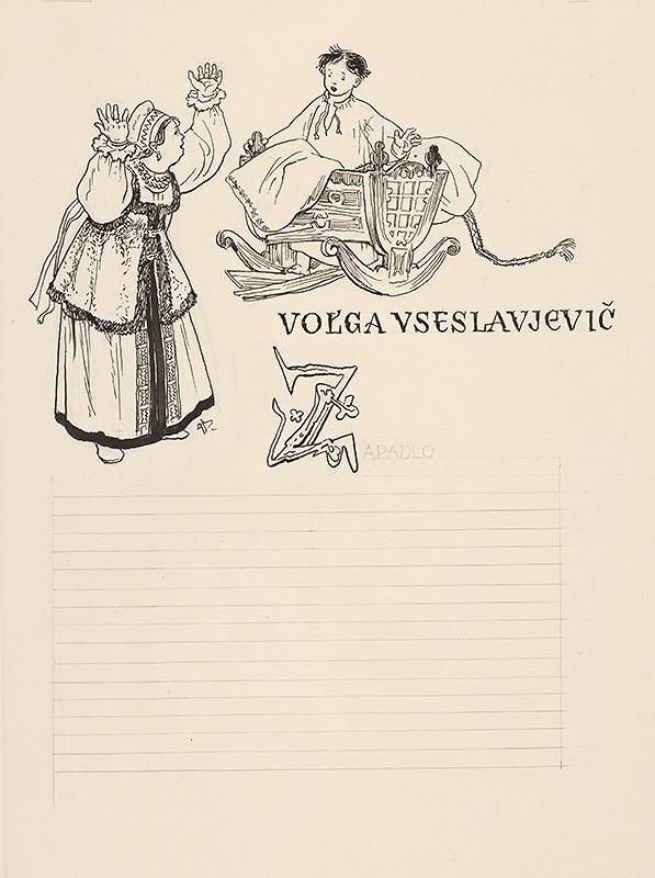 Jaroslav Vodrážka – Volga Vseslavjevič I.