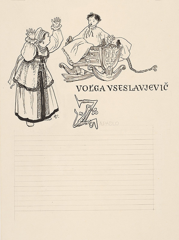 Jaroslav Vodrážka – Volga Vseslavjevič I. 