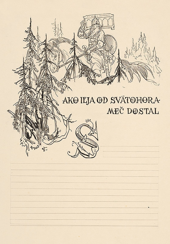 Jaroslav Vodrážka – Ako Ilja od Svätohora meč dostal I. 