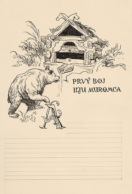 Jaroslav Vodrážka – Prvý boj Ilju Muromca I. 