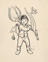 Jaroslav Vodrážka – Emblém edície Tulipánik 