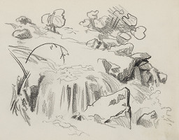 Jaroslav Vodrážka – Kresba č. 5 - Les 