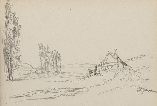 Jaroslav Vodrážka – Kresba č. 24 - Bráník 