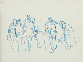 Jaroslav Vodrážka – Kresba č. 11 - Pankrác 