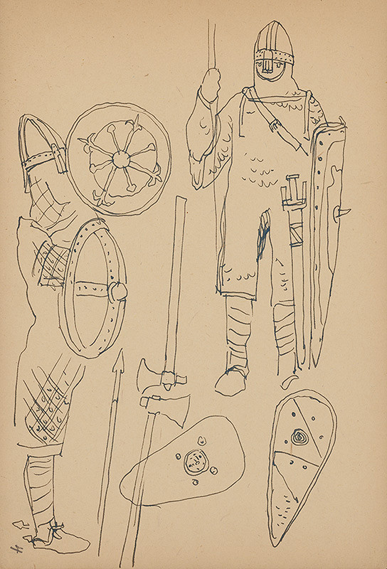 Jaroslav Vodrážka – Kresba č. 4 