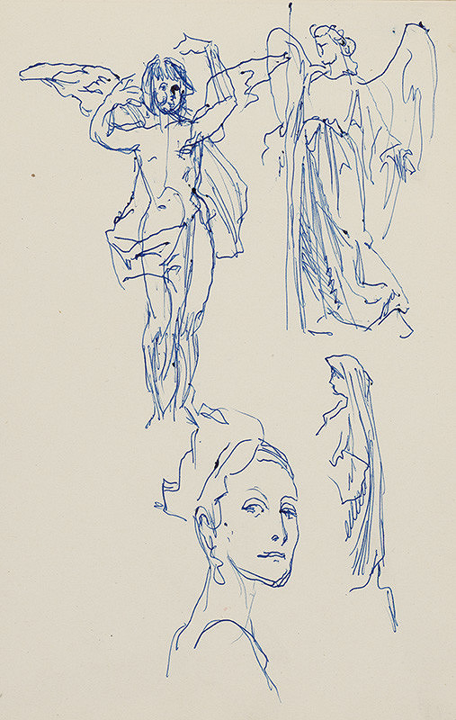 Jaroslav Vodrážka – Kresba č. 30 - Akty