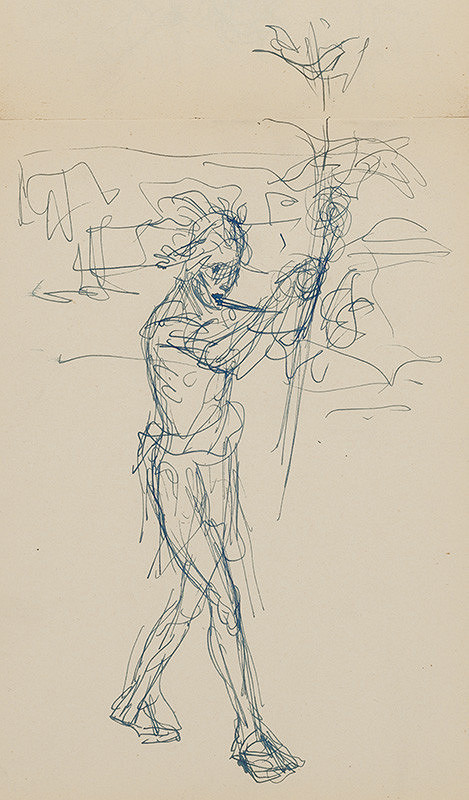 Jaroslav Vodrážka – Kresba č. 11 - J.Křtitel 