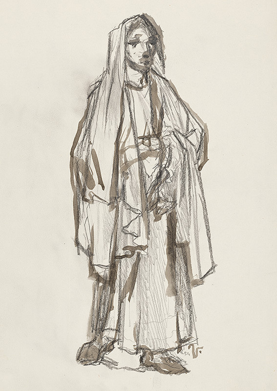 Jaroslav Vodrážka – Postava v plášti 