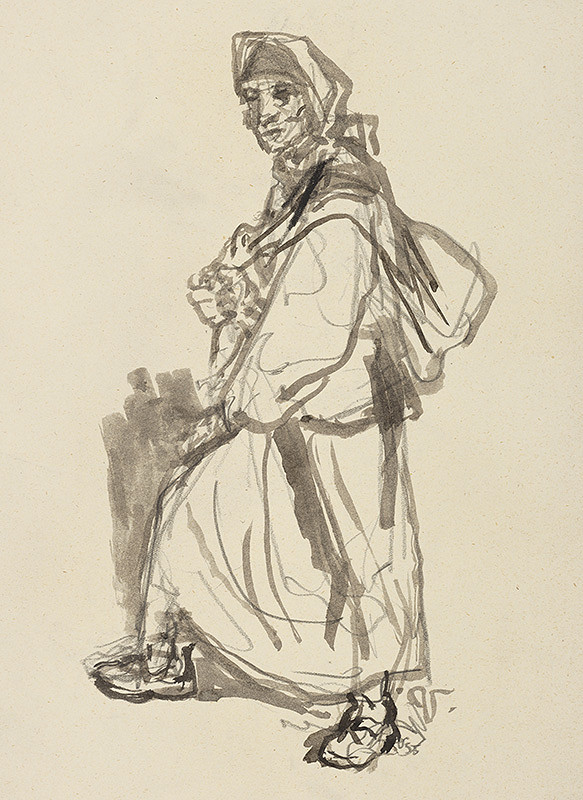 Jaroslav Vodrážka – Žena s nošou 