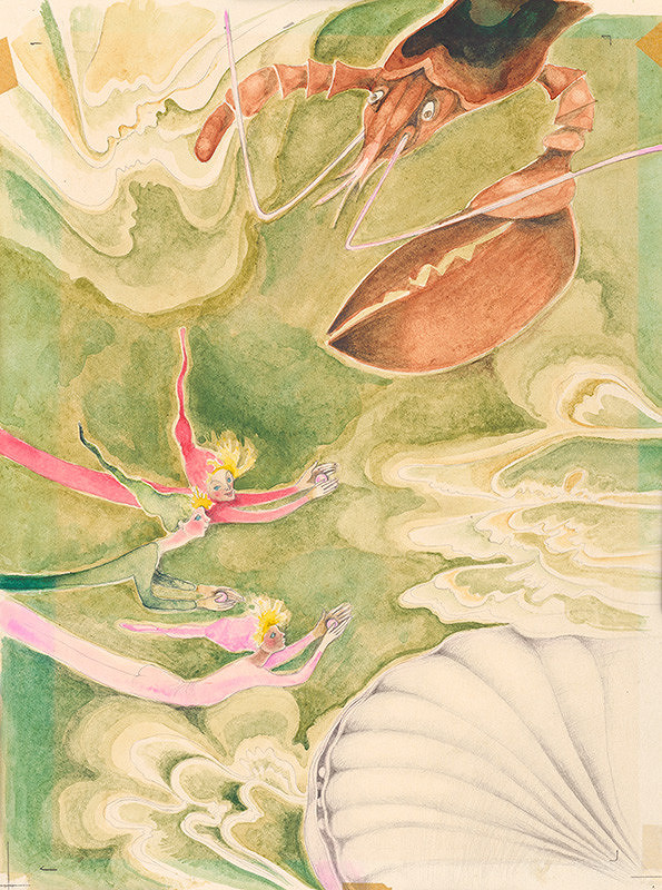 Alžbeta Štefunková-Szabová – Ilustrácia ku knihe Škriatkovia z basy 