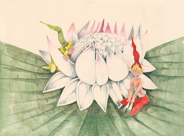 Alžbeta Štefunková-Szabová – Ilustrácia ku knihe Škriatkovia z basy 