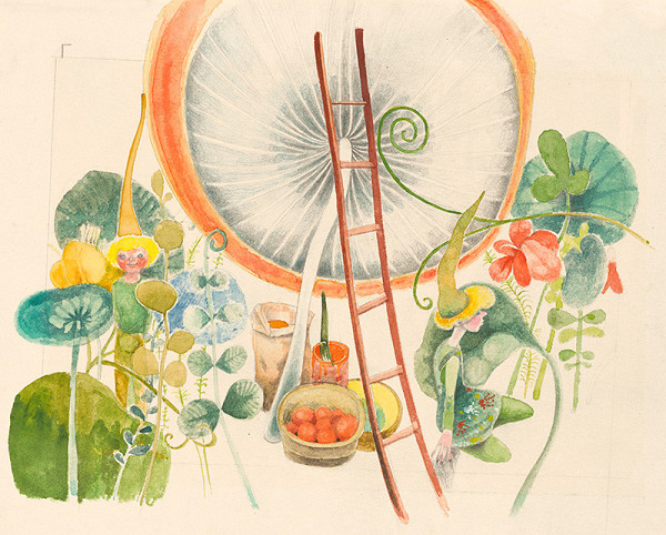 Alžbeta Štefunková-Szabová – Ilustrácia ku knihe Škriatkovia z basy 