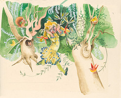 Alžbeta Štefunková-Szabová – Ilustrácia ku knihe Škriatkovia z basy 